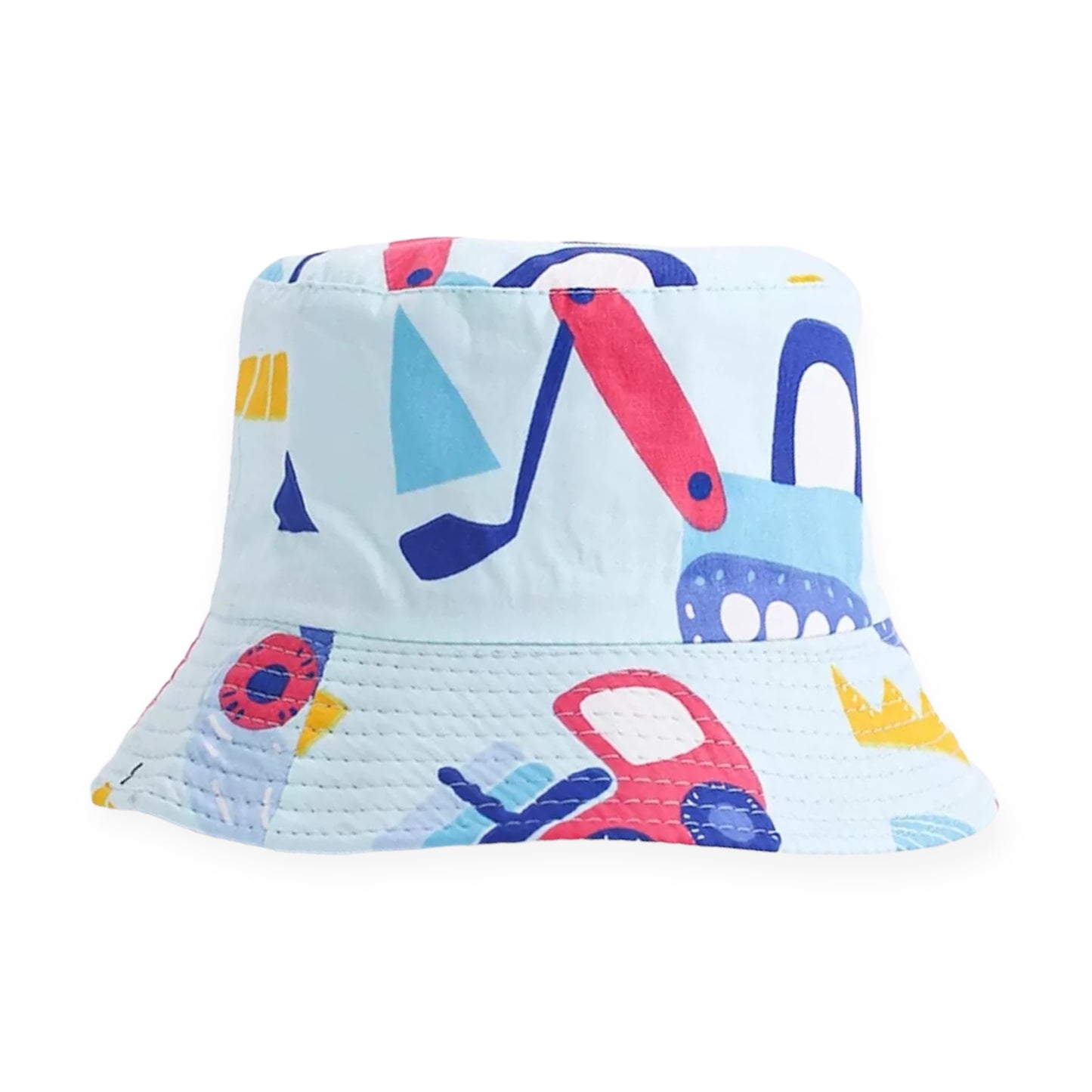 Builder's Brigade (Blue) Bucket Hat (2-5 years)