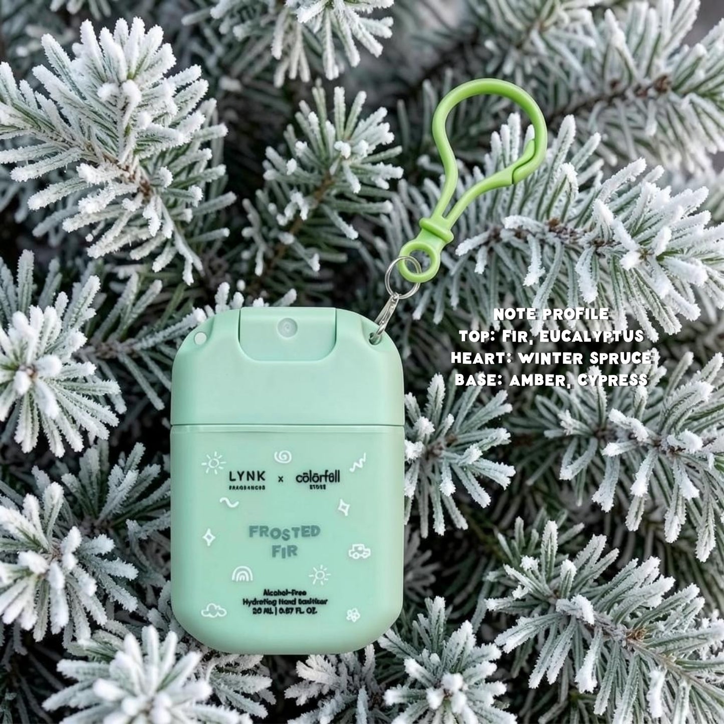 (Refillable @ SCAPE) Alcohol-Free Hand Sanitisers (20ml) x Lynk Fragrance