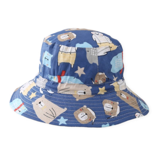 Sleepy Bear Bucket Hat (2-5 years)