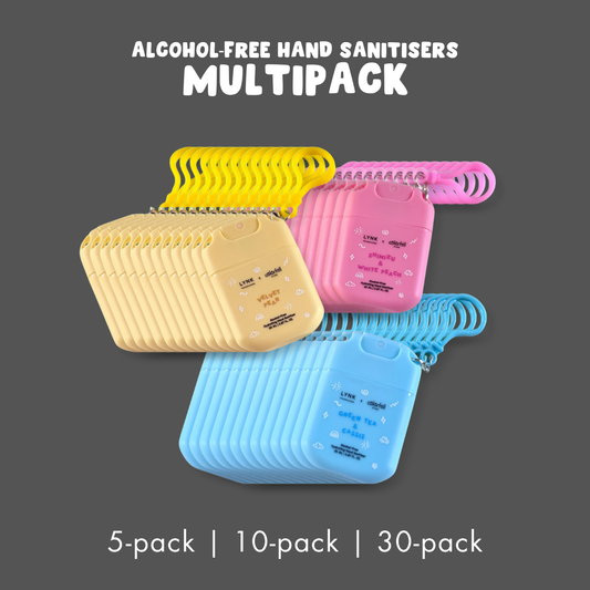 Lynk Fragrance x Colorfull Store Alcohol-Free Sanitiser Multipacks