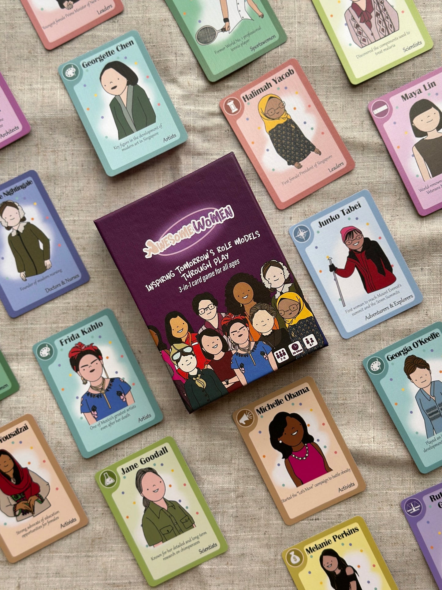 Awesome Women Card Game (by Awesome Women Series)