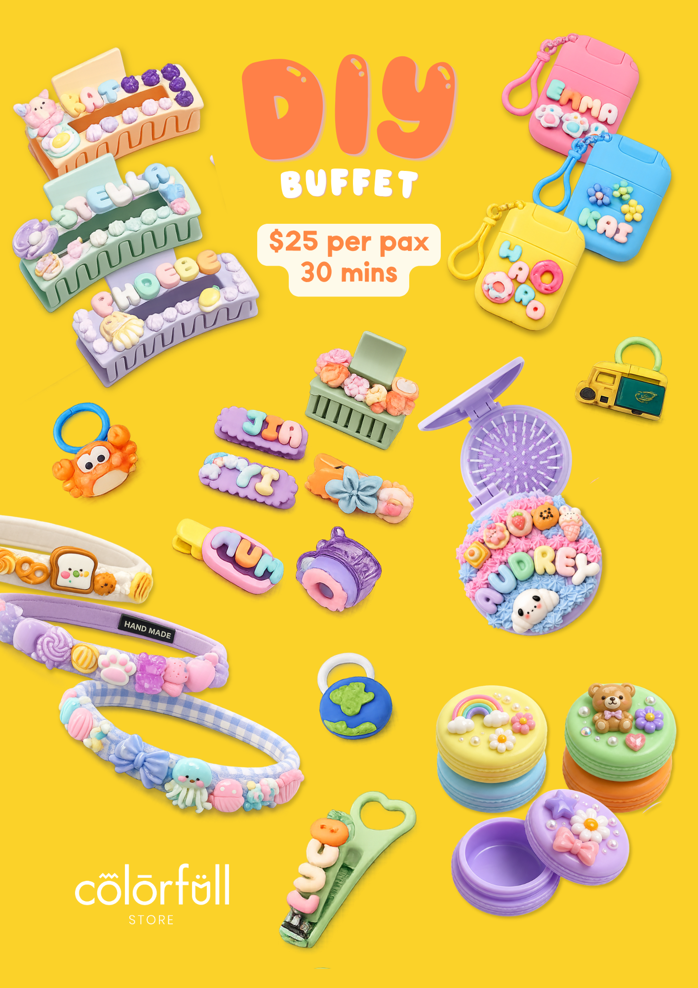 DIY Buffet (U.P. $35) *June Holiday Promo