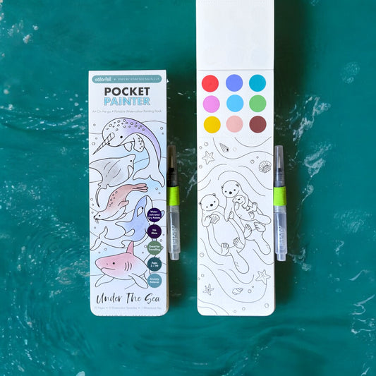 [PRE-ORDER - ETA MID-NOV] Under The Sea Pocket Painter (Ages 3-99) x Papercranes Design