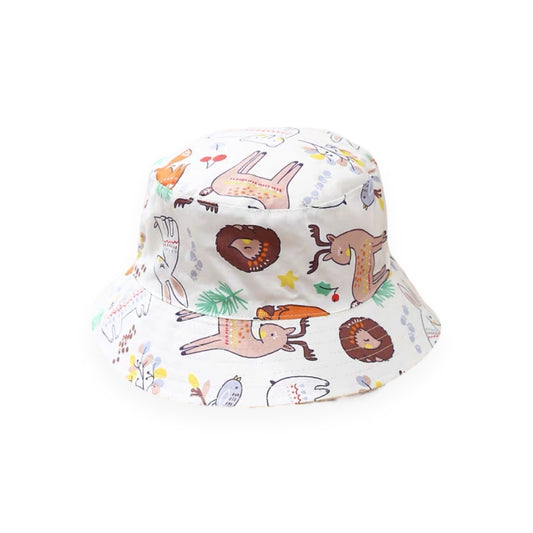 Forest Friends Bucket Hat (Cream)