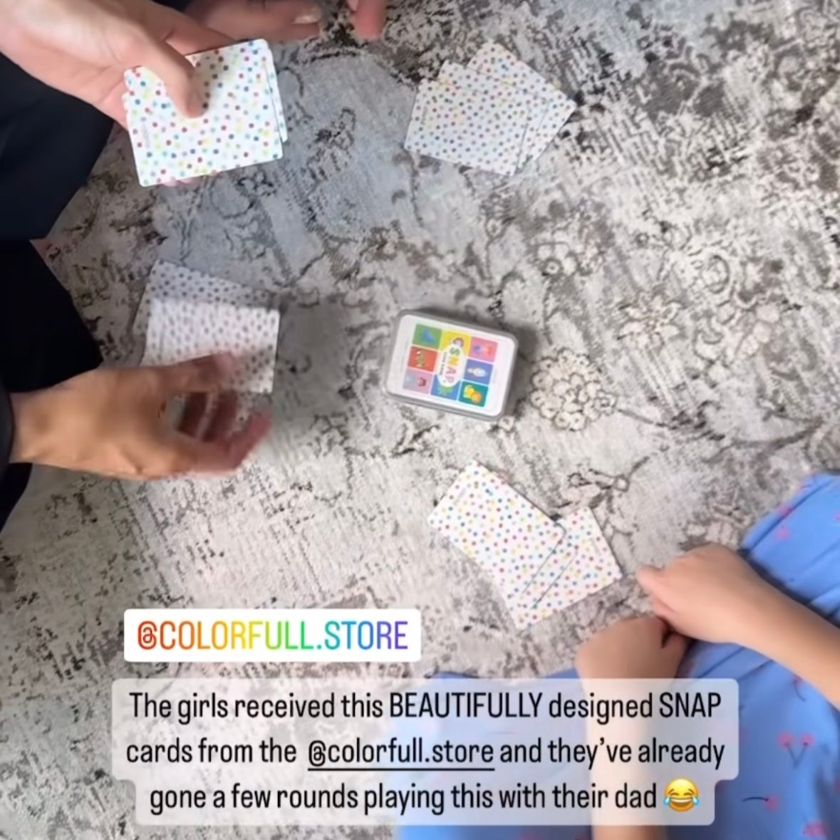 Snap Card Game by Colorfull (Ages 3+)