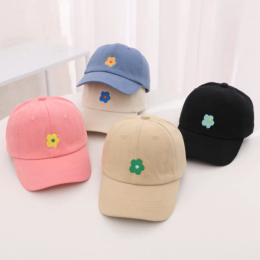 Daisy Embroidery Cap (2-5 years)