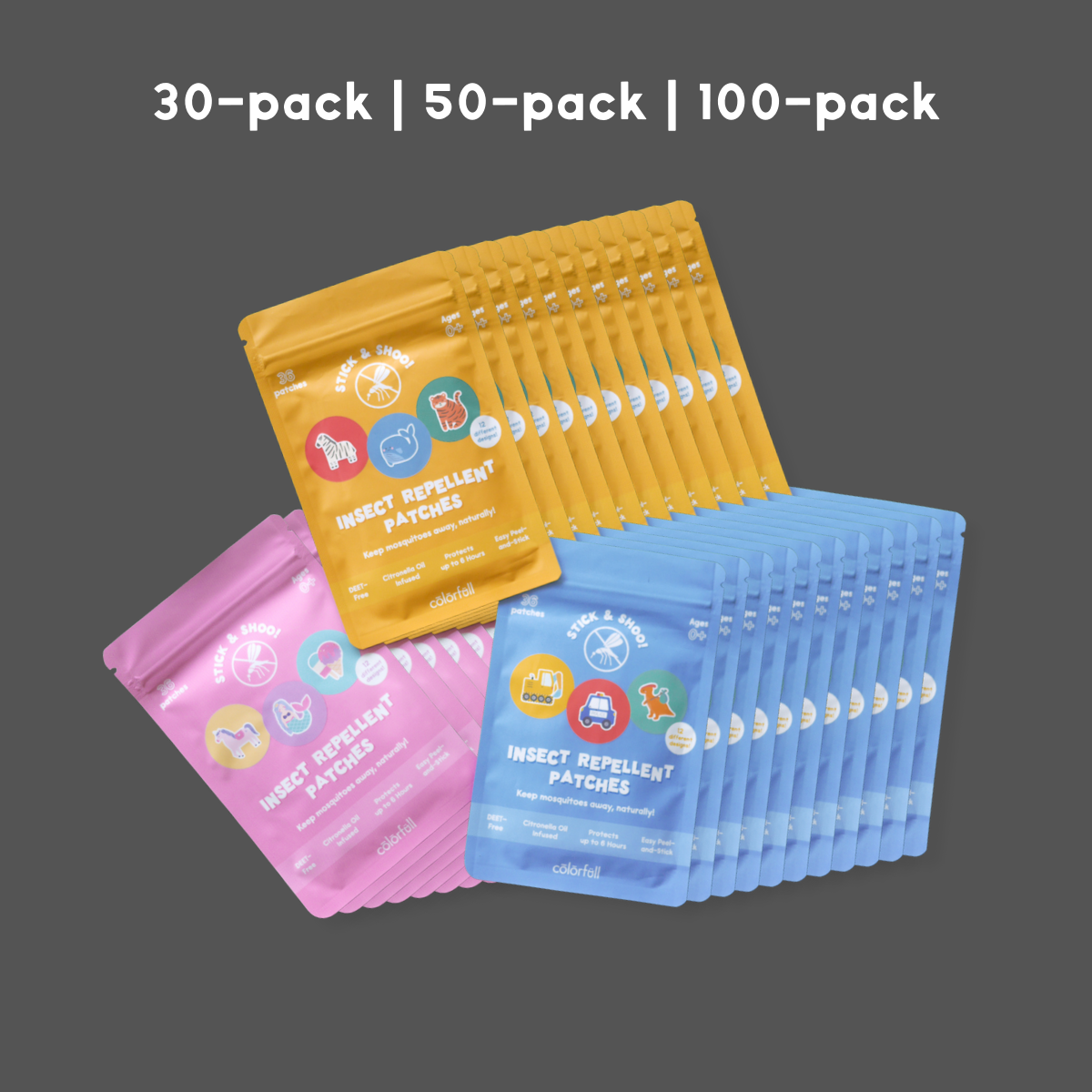 Insect Repellent Patches Multipacks