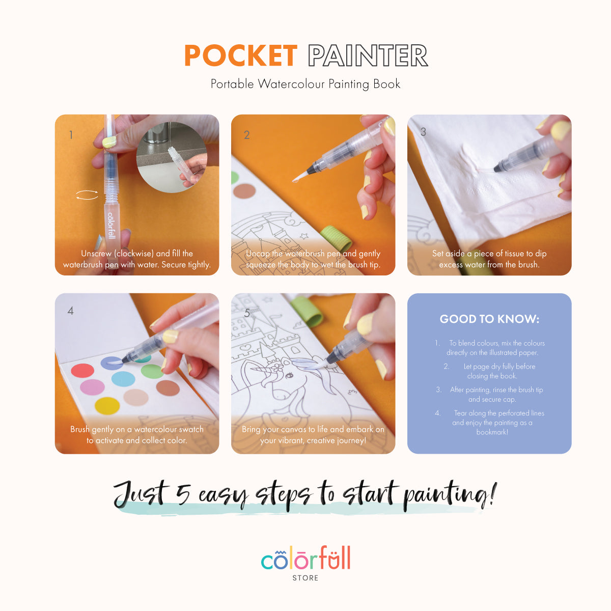 Pocket Painter Grab Bag (Ages 3-5)