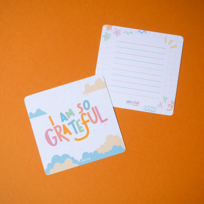 'I Am So Grateful' Greeting Card