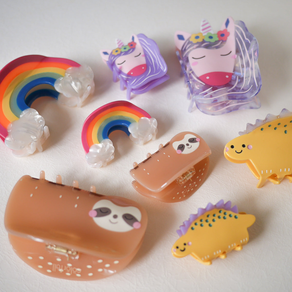 Twinkle The Dreamy Unicorn Twinning Hair Claw Bundle (U.P. $40.80)