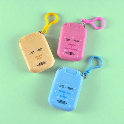 Shimizu & White Peach Alcohol-free Hand Sanitiser (x Lynk Fragrance)