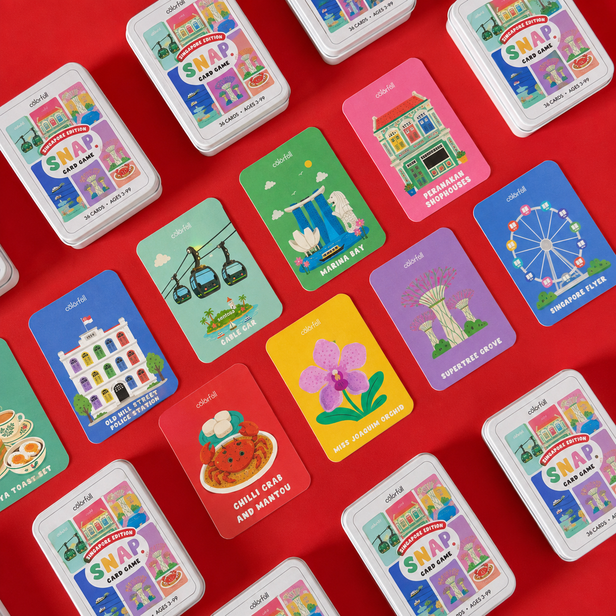 [SG Edition] Snap Card Game by Colorfull (Ages 3+)