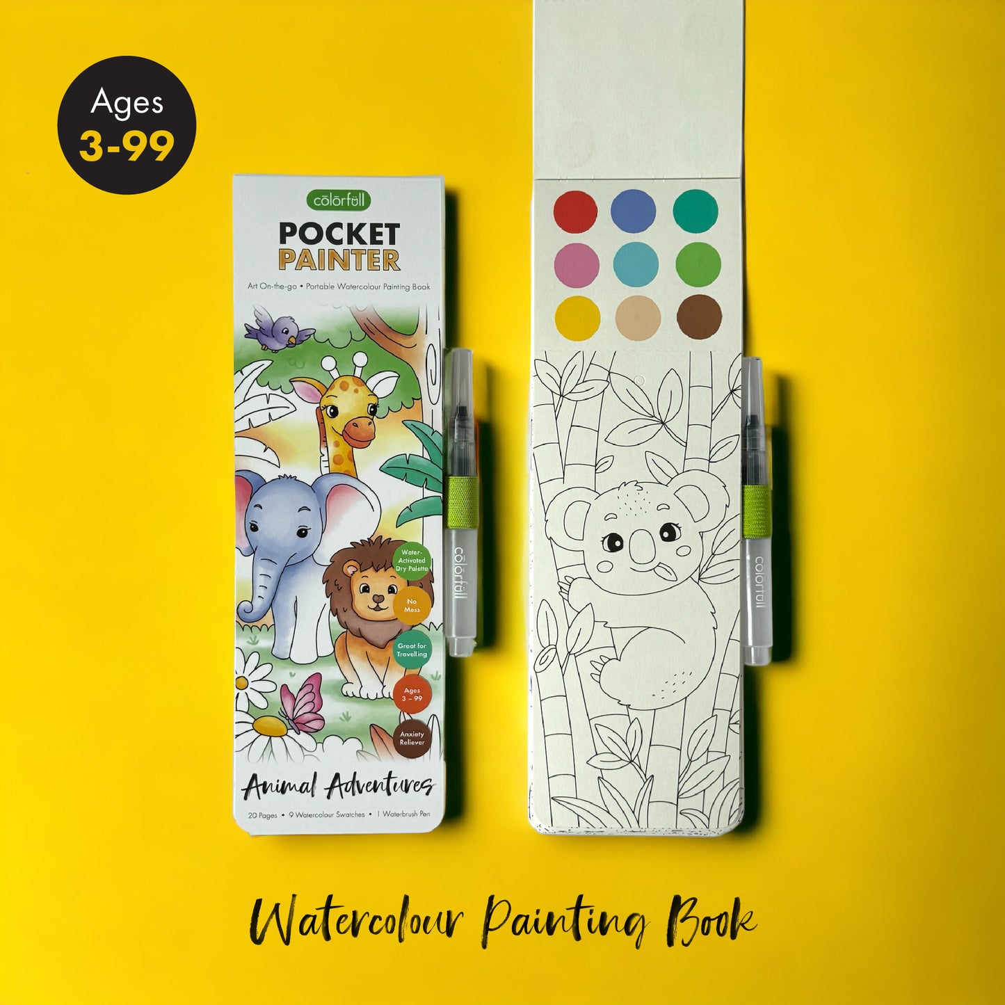 Animal Adventures Pocket Painter (Ages 3-99)