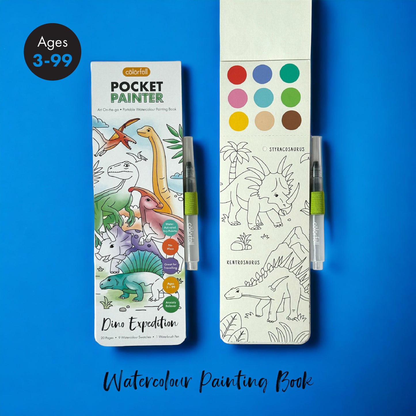 Dinosaur Expedition Pocket Painter (Ages 3-99)