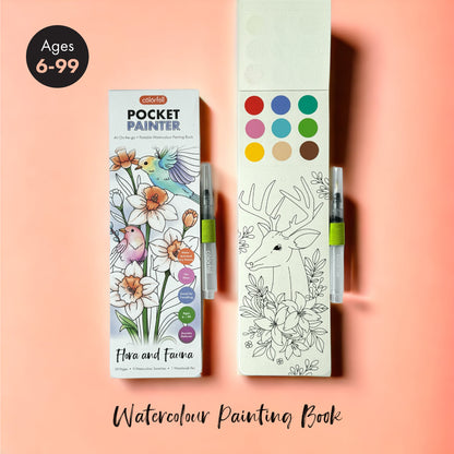 Flora & Fauna Pocket Painter (Ages 6-99)