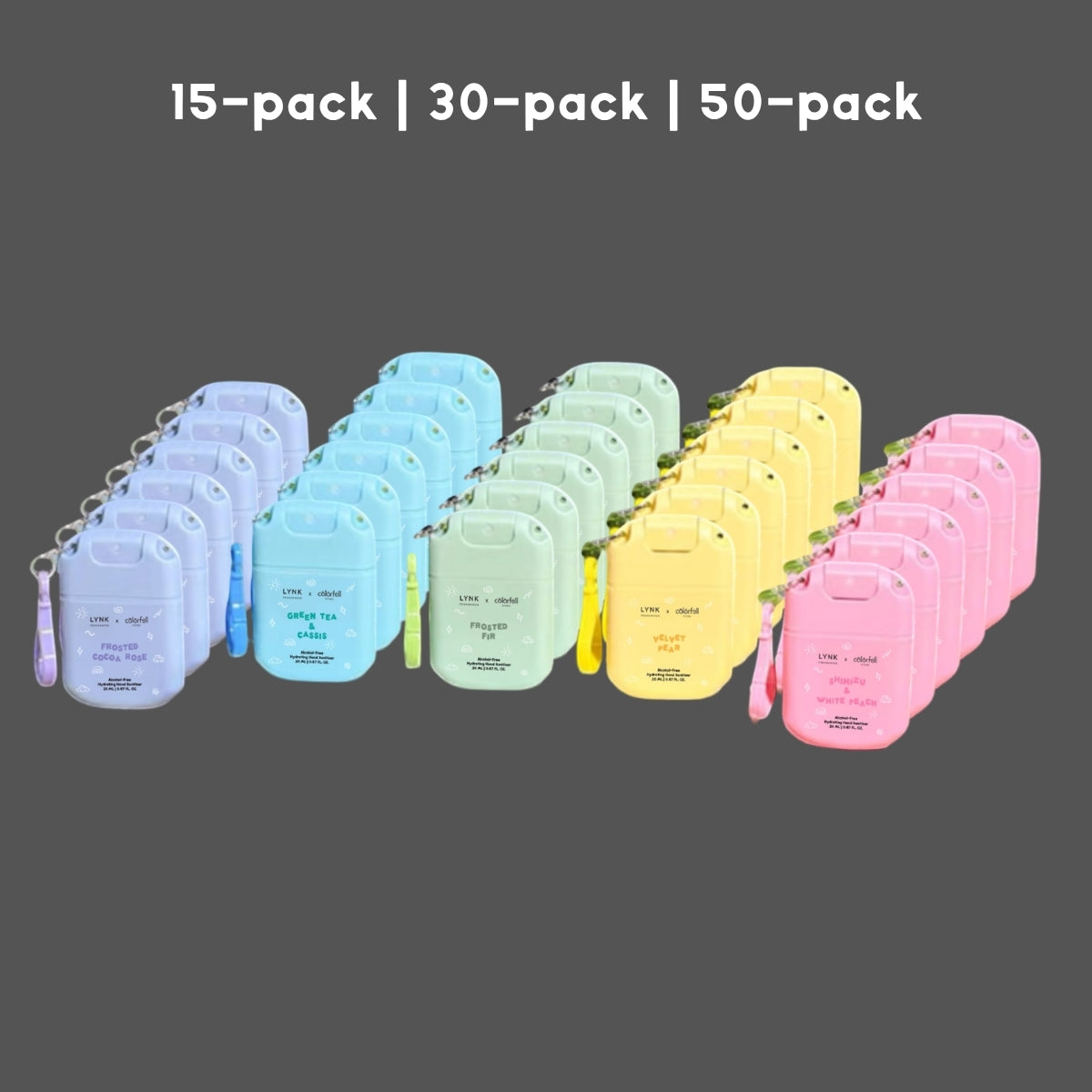 Alcohol-free Hand Sanitisers Multipacks