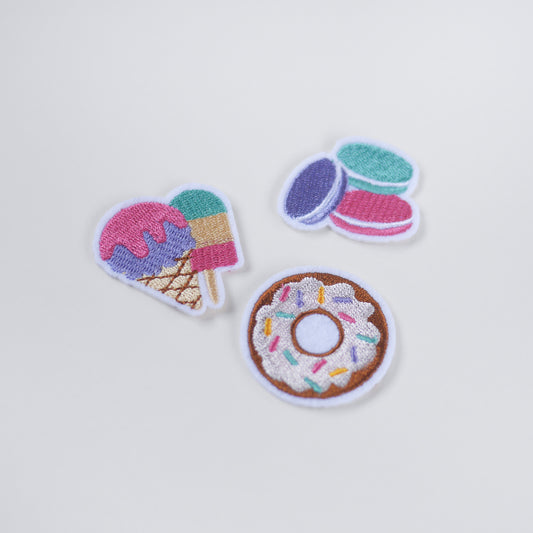 Iron-On Patches - Dessert Themed