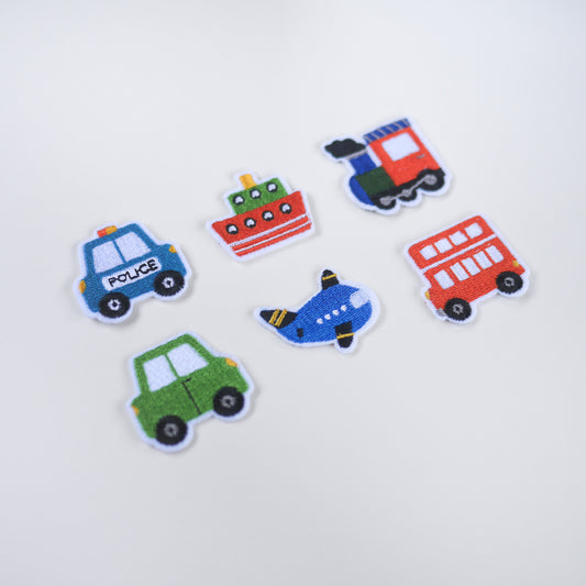 Iron-On Patches - Transport Themed