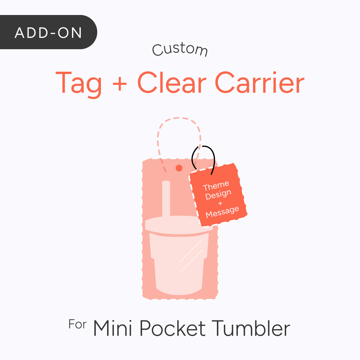 Custom Tag + Clear Carrier for MPT