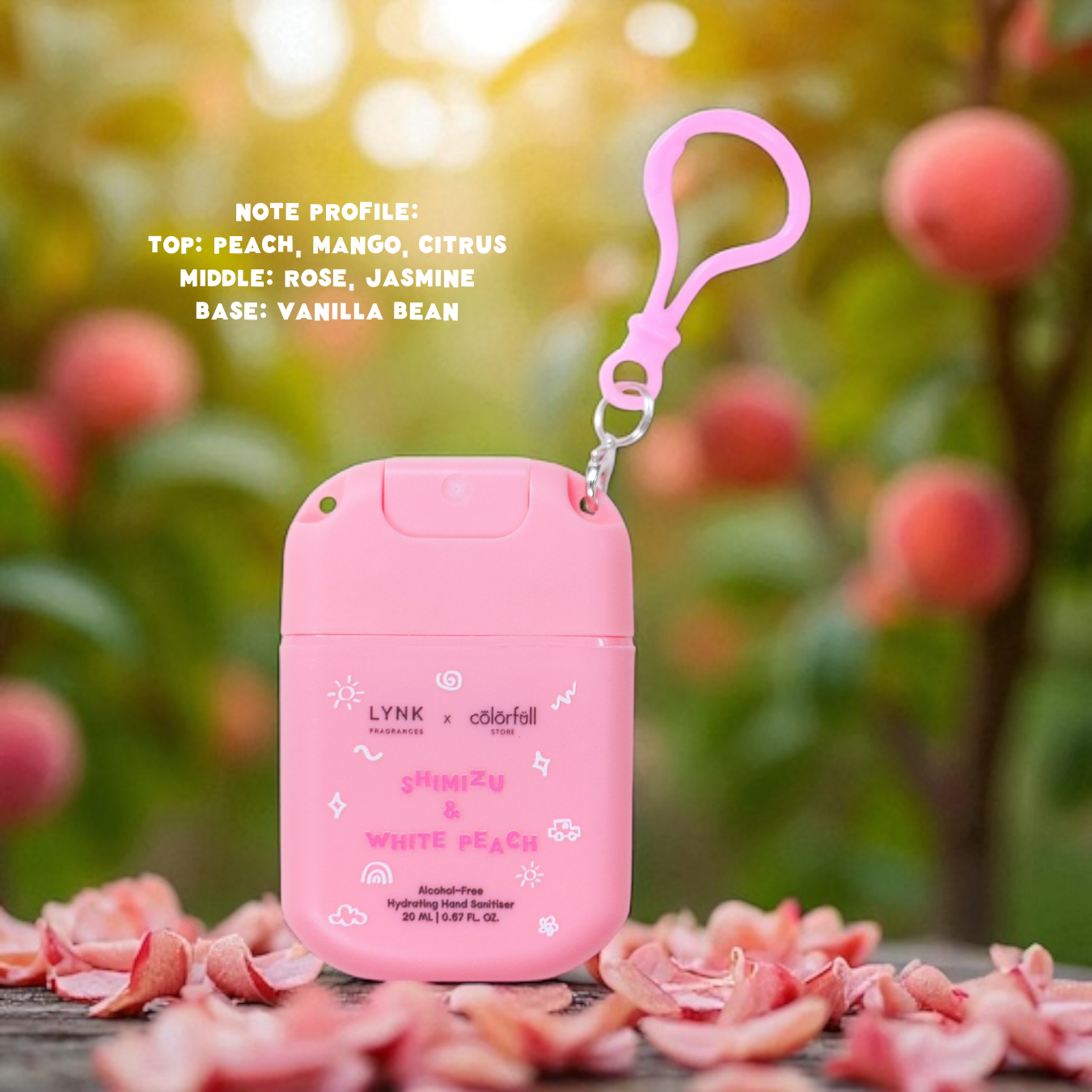 Lynk Fragrance x Colorfull Store Alcohol-Free Sanitiser Multipacks