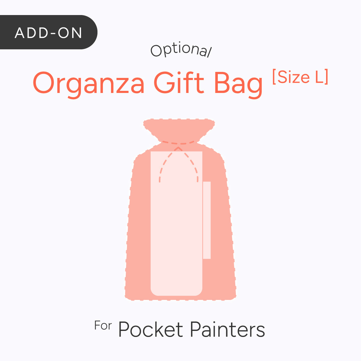 [L size] Gifting Organza Bag