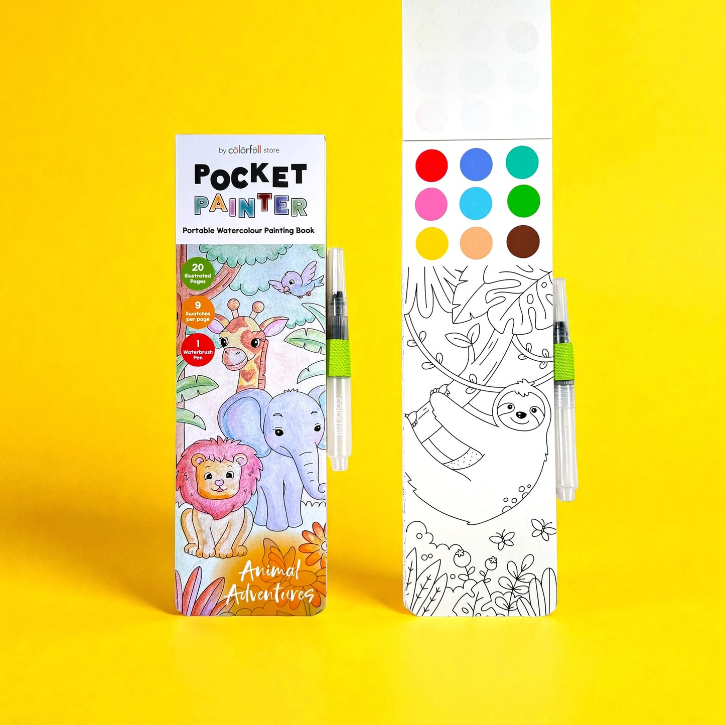 Animal Adventures Pocket Painter (Ages 3-99)