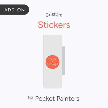 Custom Stickers for Pocket Painters