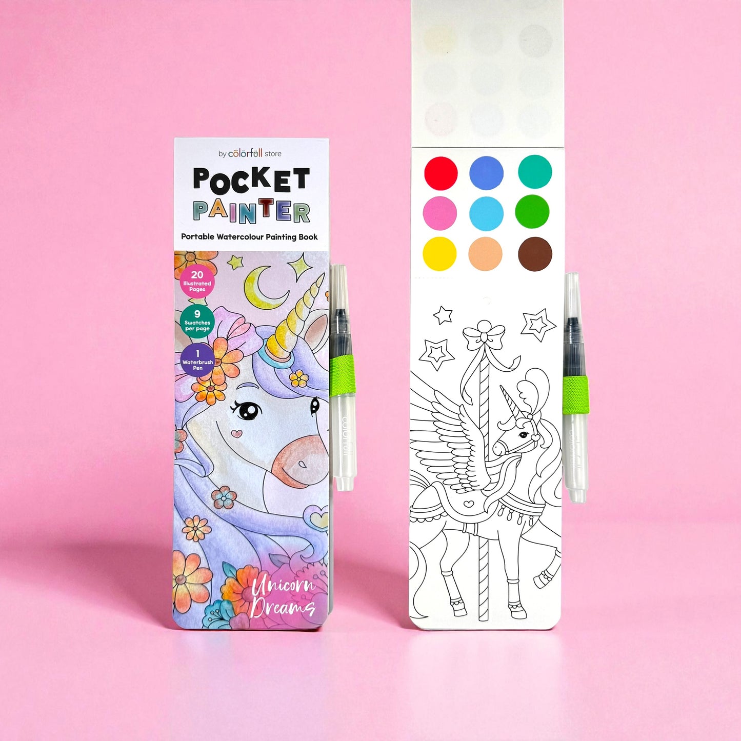 Unicorn Dreams Pocket Painter (Ages 3-99)