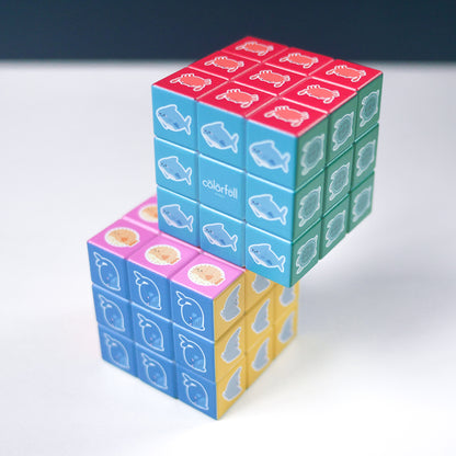 Rubix Cube - Under The Sea Themed