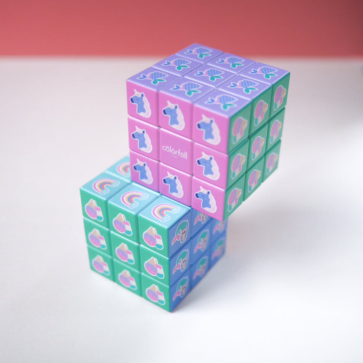 Rubix Cube - Unicorn • Mermaid • Dessert Themed