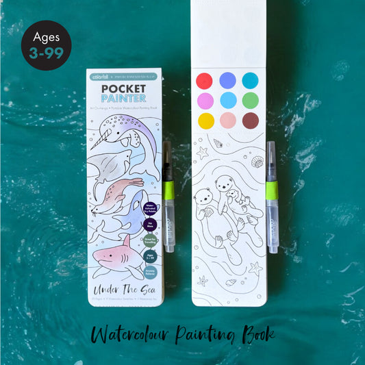 Under The Sea Pocket Painter (Ages 3-99) x Papercranes Design