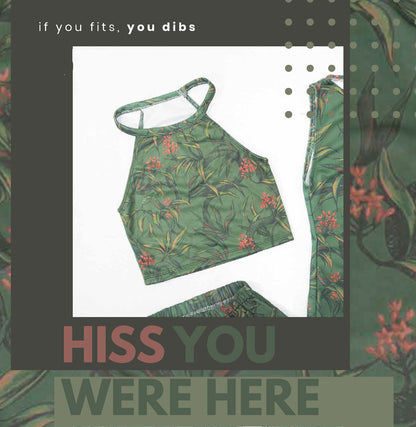 Hiss you were Here Crop Top