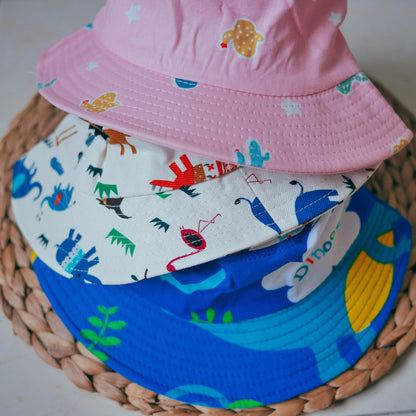 Spring Summer Bucket Hats (2-5 years) - Colorfull
