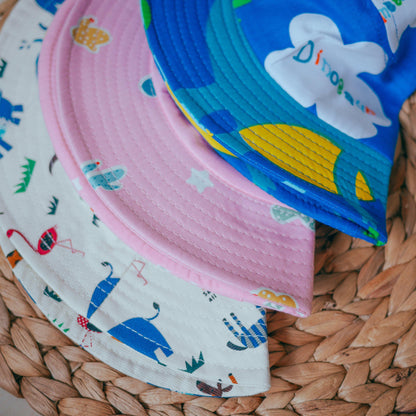 Spring Summer Bucket Hats (2-5 years) - Colorfull