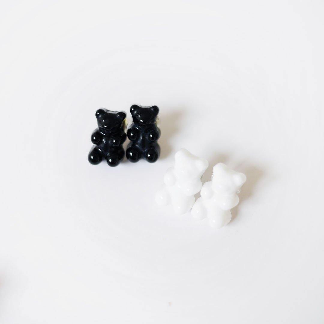 Gummy Bear Earrings (Solid Monochrome) - Colorfull