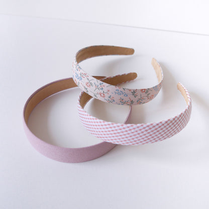 Floral Gingham Headband Set - Colorfull Store