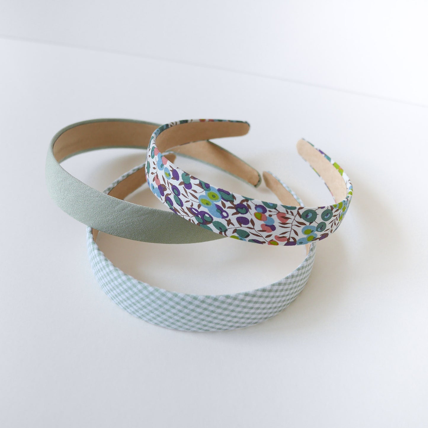 Floral Gingham Headband Set - Colorfull Store