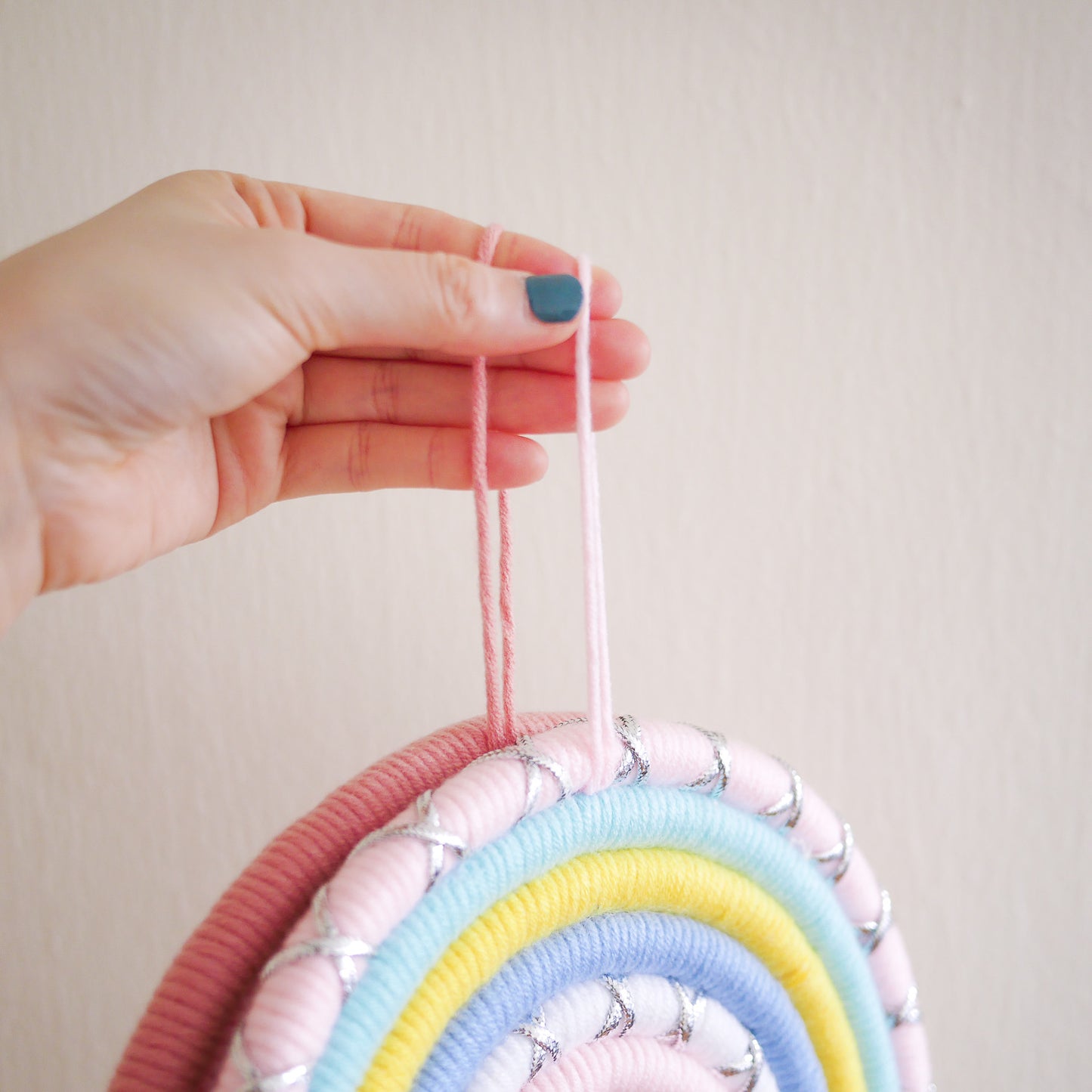 Felicity Rainbow Wall Hanging Hair Clip Storage