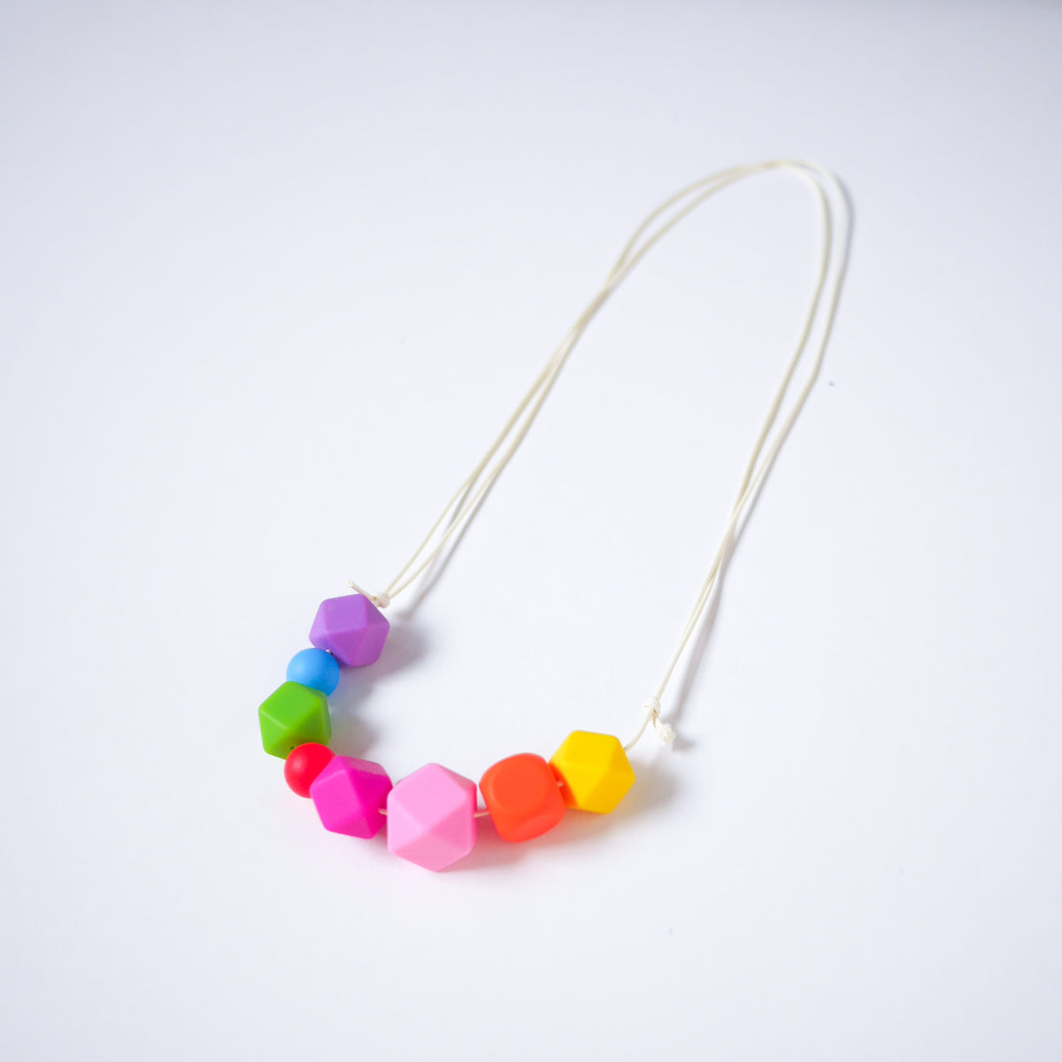 Silicone Bead Necklace (Colorfull x Masque Concepts)