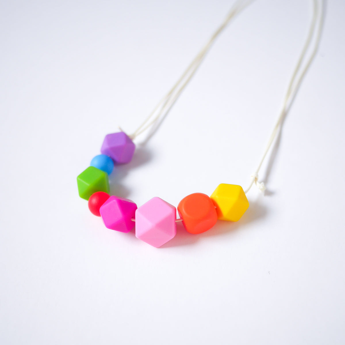 Silicone Bead Necklace (Colorfull x Masque Concepts)