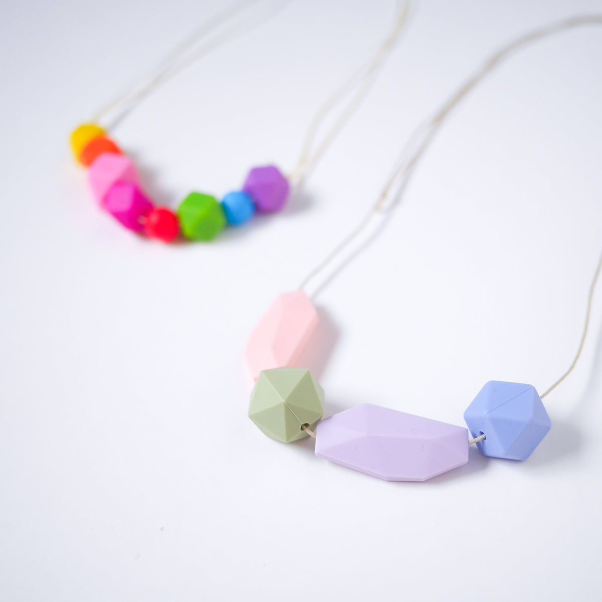 Silicone Bead Necklace (Colorfull x Masque Concepts)