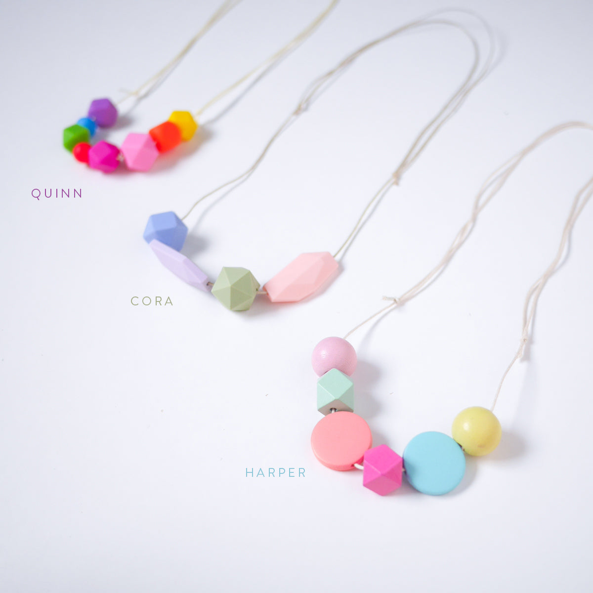 Silicone Bead Necklace (Colorfull x Masque Concepts)