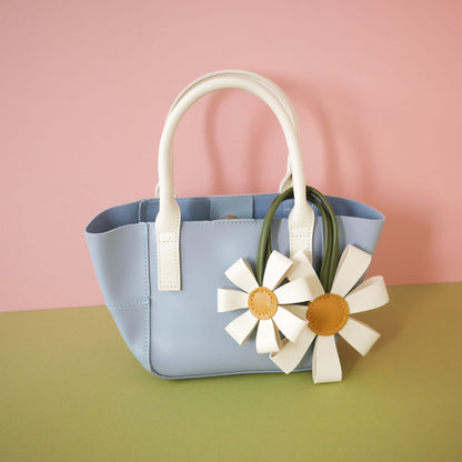 Daisy Flower Mini-bag (Blue)