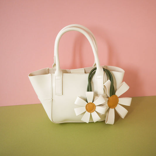 Daisy Flower Mini-bag (Cream)