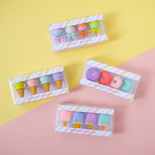 Dessert Erasers (Set of 4)