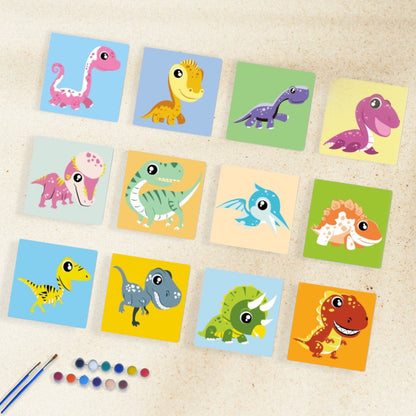 Paint-by-Numbers Kit (Dinosaur Theme)