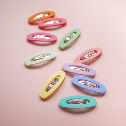 Pastel Hair Clips - Colorfull