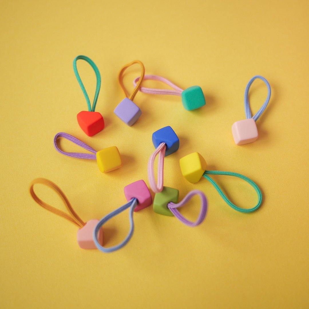 Colourblock Hair tie - Colorfull