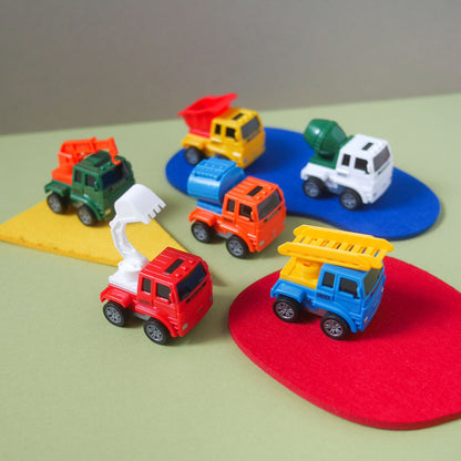 Pull-back Toy Truck (Vibrant)
