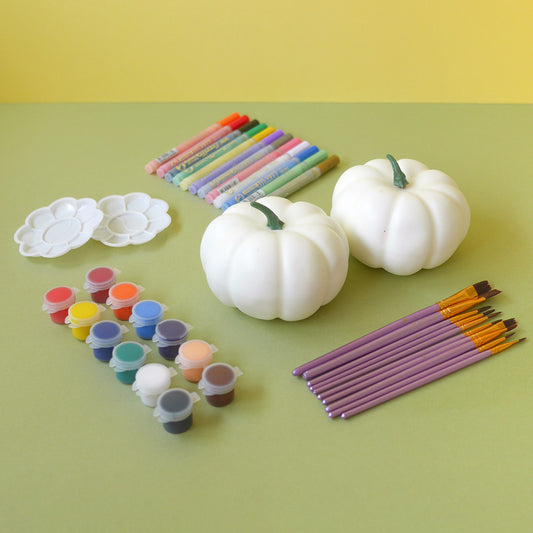 Gratitude Pumpkin Painting Kit - Set for 2